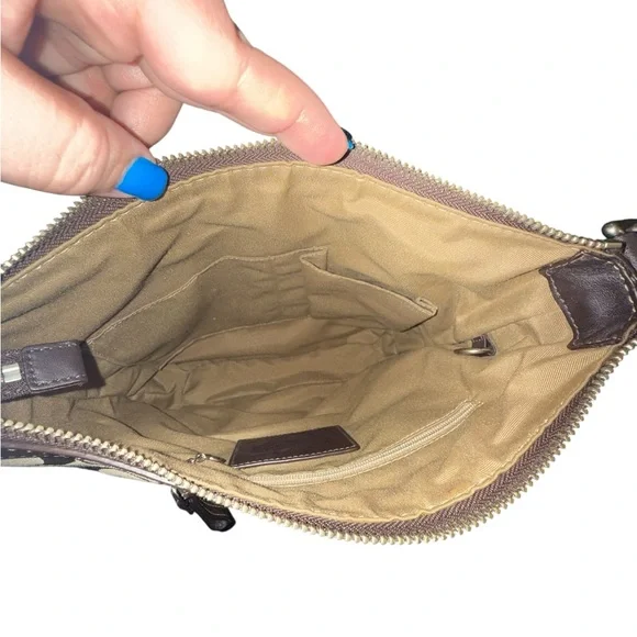 Coach Slim Duffle Convertible Purse with Leather Trim (2008) - Picture 7 of 8